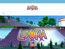 Tablet Screenshot of ludoria.com